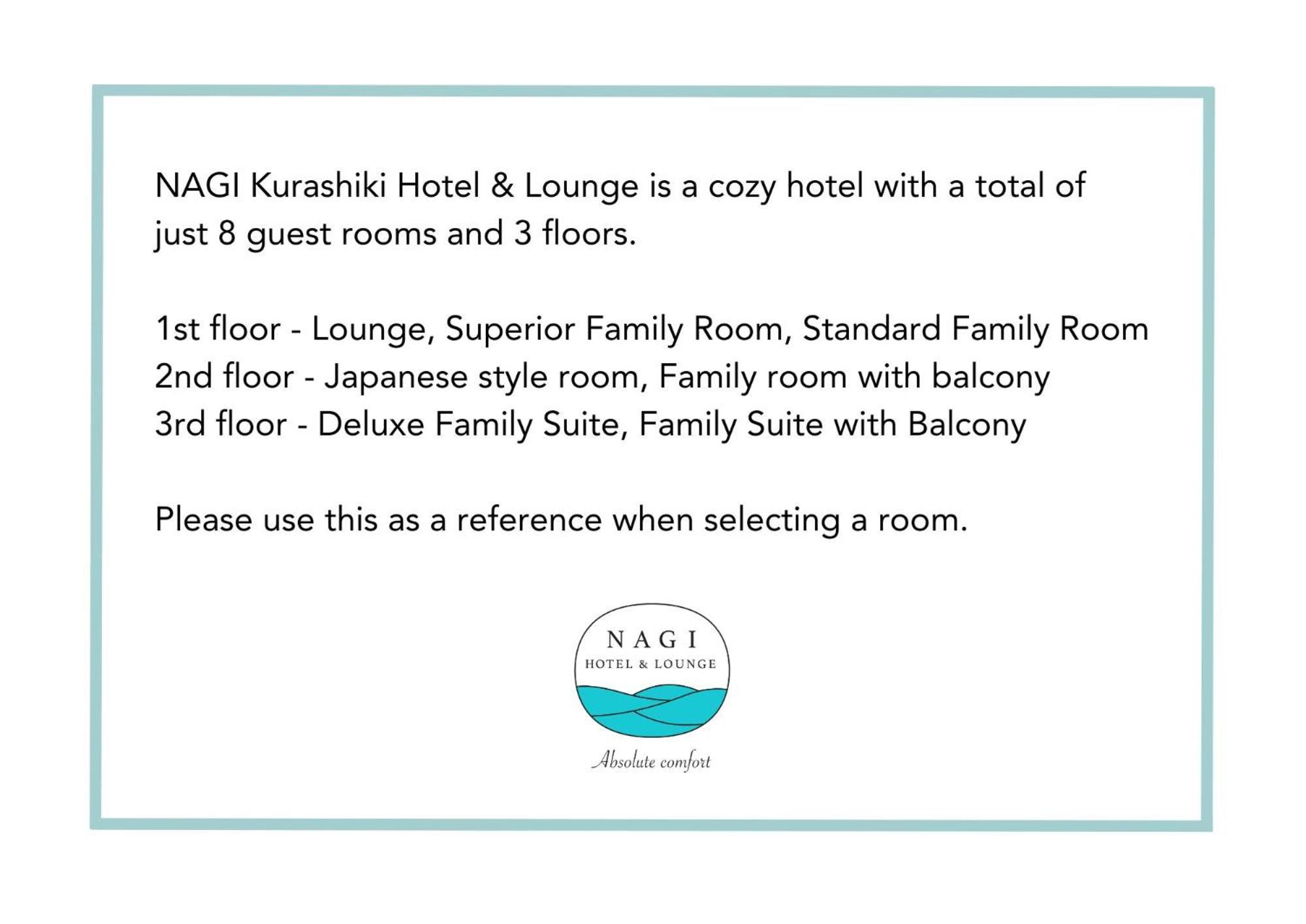 Nagi Kurashiki Hotel&Lounge Bagian luar foto